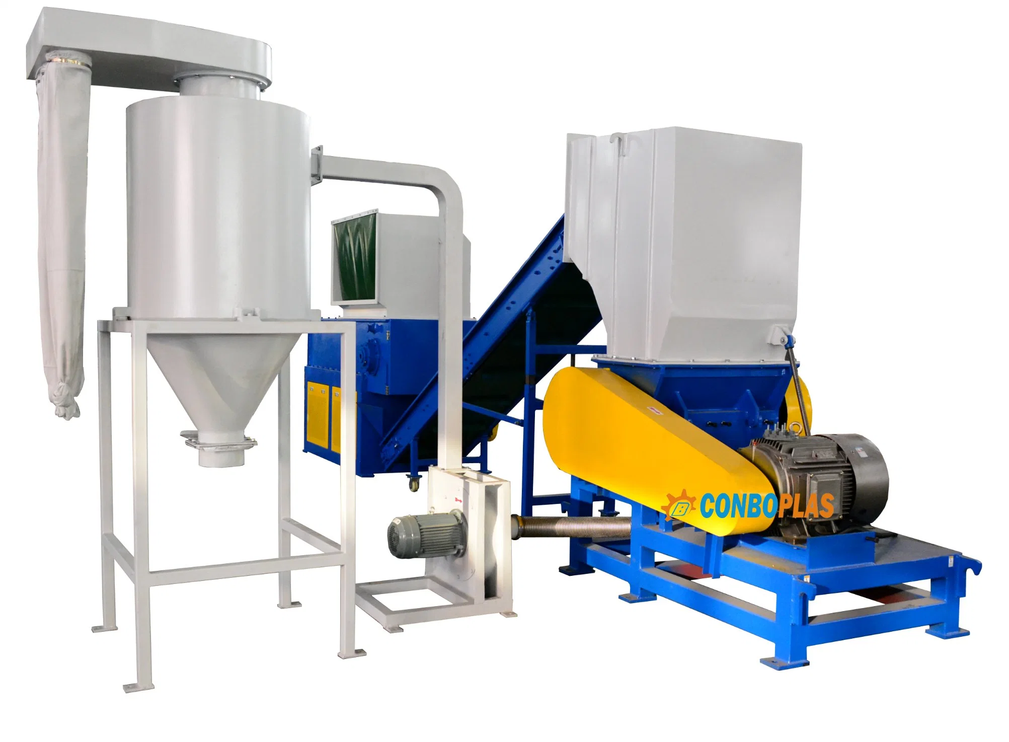 Single Shaft Shredder and Crusher Unit for Plastic Wastes