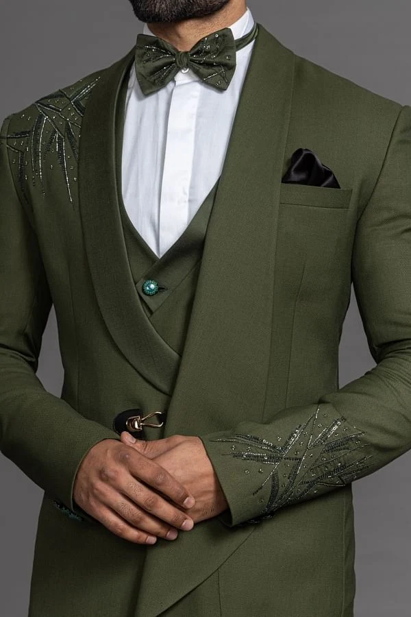 Klassische Italienische Stil Männer Zweiteilig Anzug Slimming Fit Business Anzug Mtm Anzug