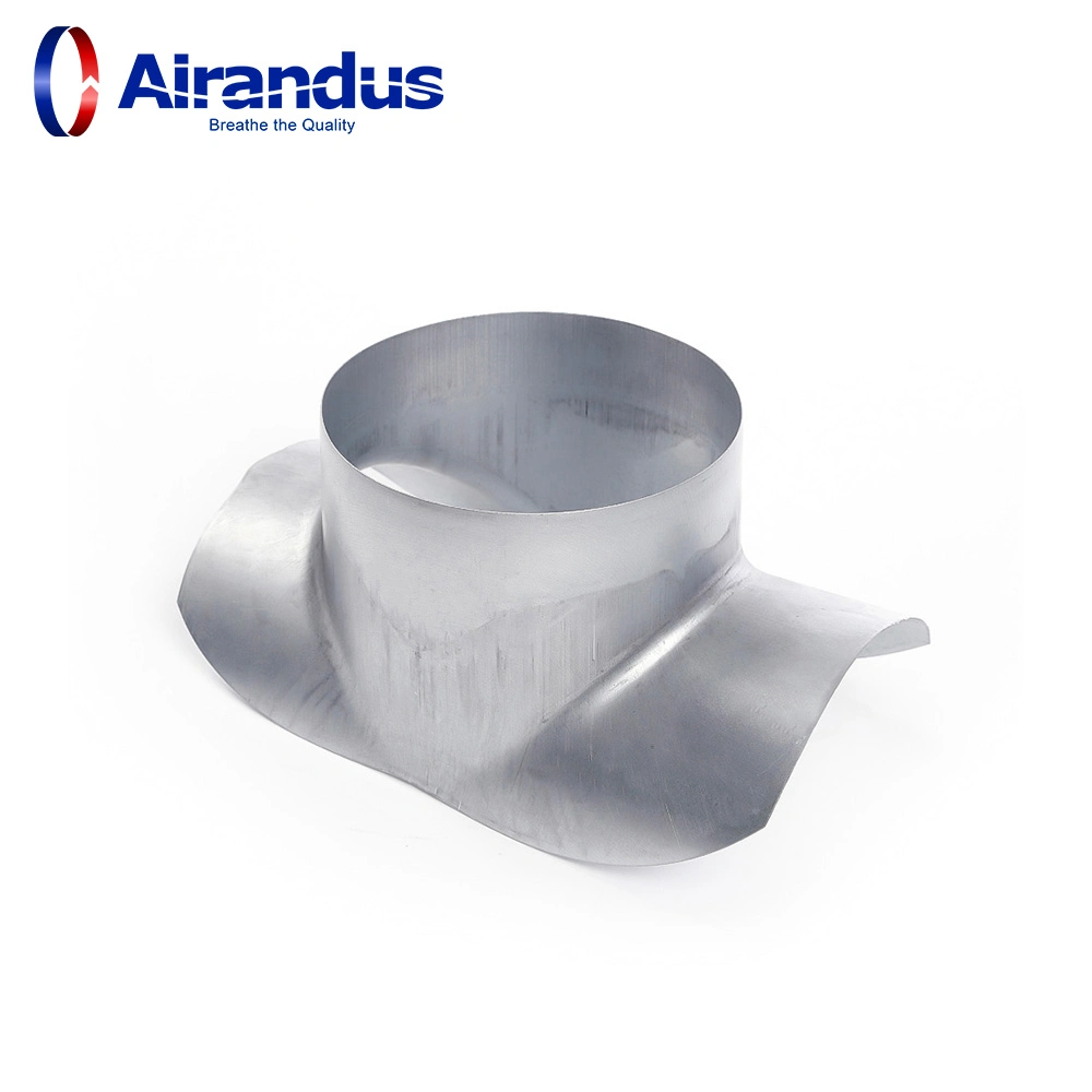 Ventilation Duct Pressed Collar Saddle for Spiral Ductwork