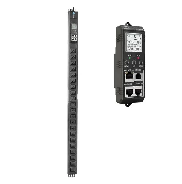 Intelligent SNMP IP PDU C19 Sockel 24-Wege 160A Smart Sub-Control-Stromverteilereinheit für Rechenzentren