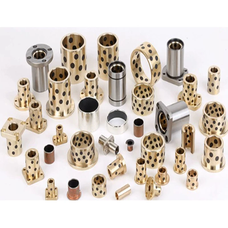 Custom Various Materials Bushings, Stepper Bearings, Bushings, Alloys, Automotive, Medical, Excavators, Mechanical Inlays, Graphite Brass Bushings