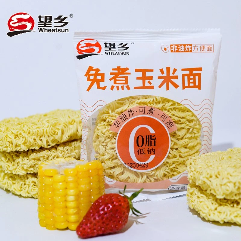 Food Factory Wholesale/Supplier Traditional 500g Bag Logo Baked Quick Cooking Noodles Bulk Chinese Packaging Wheat Flour Customized