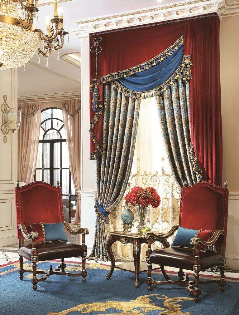 Living Room American Classical Window Curtain