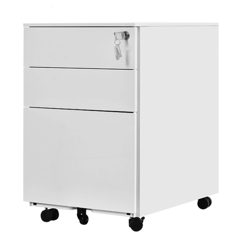 Filing Cabinet Locks Storage Cabinet Mobile White Metal File Storage Mobile Pedestal