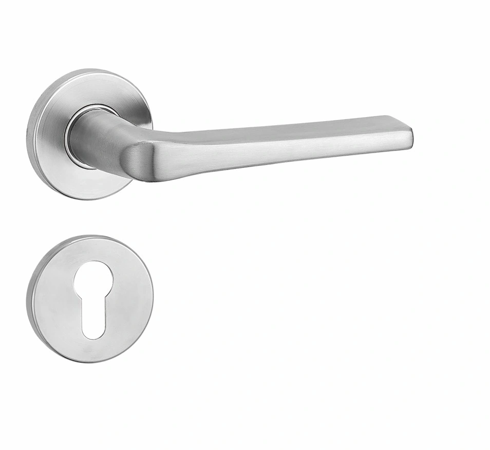 En 1906: 2012 Fire Door U-Shaped Tubular Stainless Steel Door Handle / Door Lock Hardware