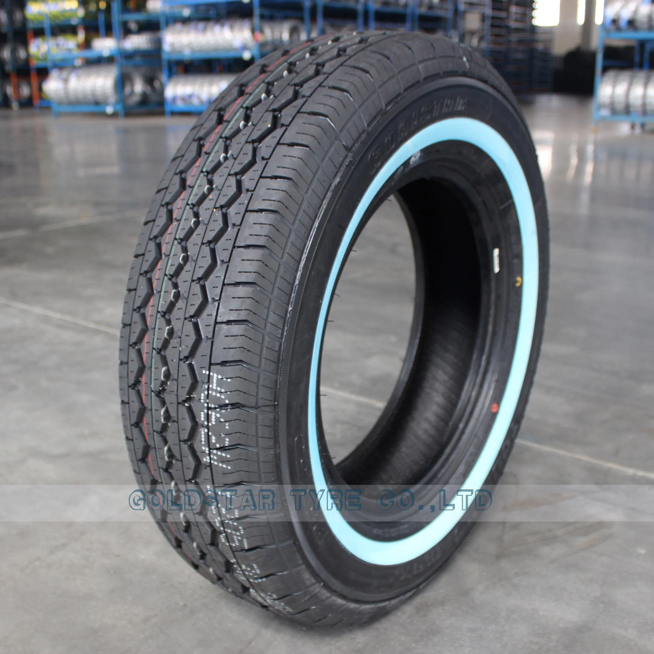 Light Truck Tyres with White Side Wall 205/75r15c, 155r13c, 165r13c