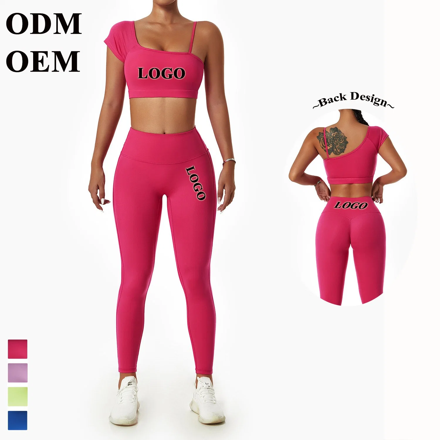 Women High Waist Leggings Gym Running Workout Sports Yoga Pants Sets Sexy Crop Top Bra Tight Shorts Bra Set Casual Sportswear