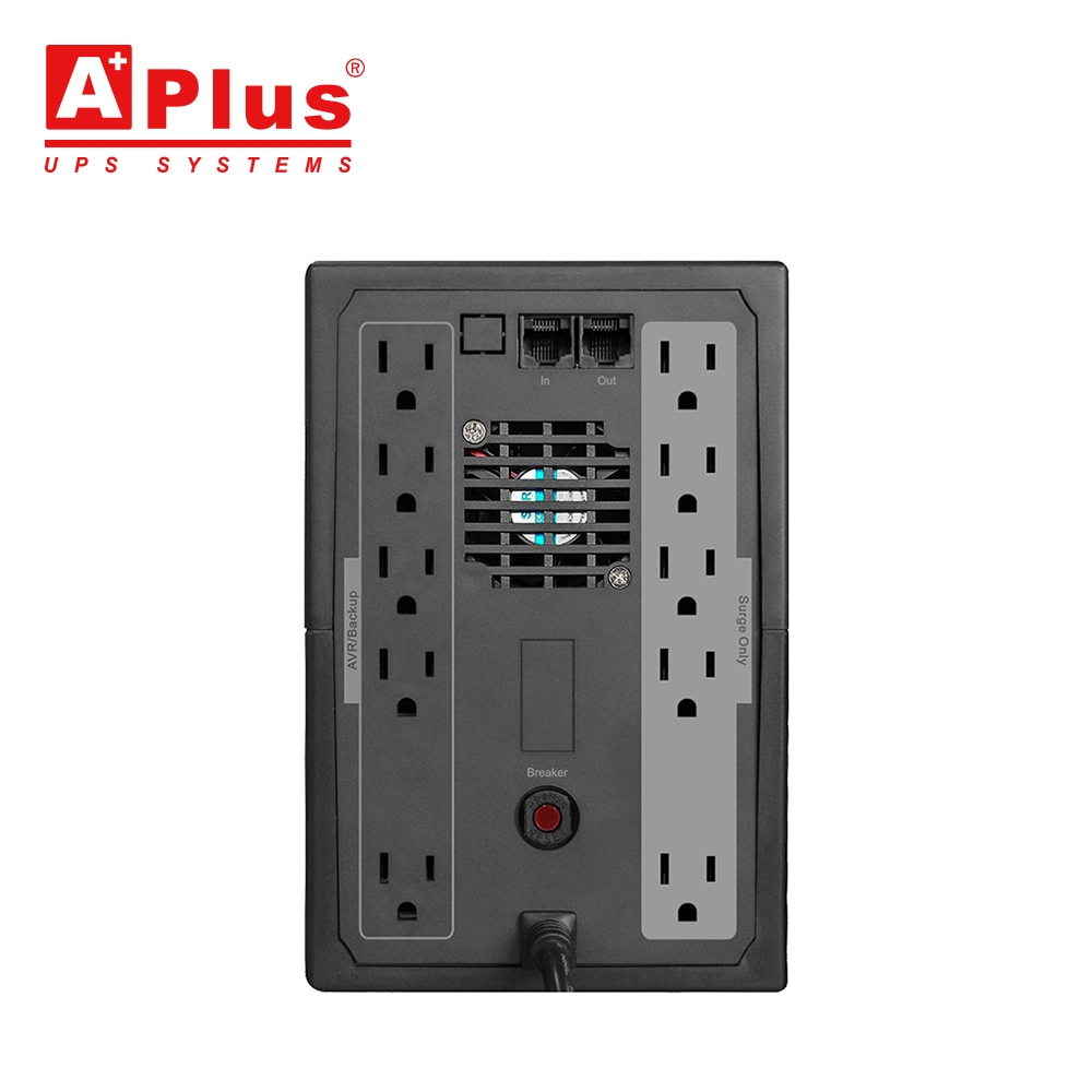 USB Charging UPS 1000va LCD Display Power Supply System