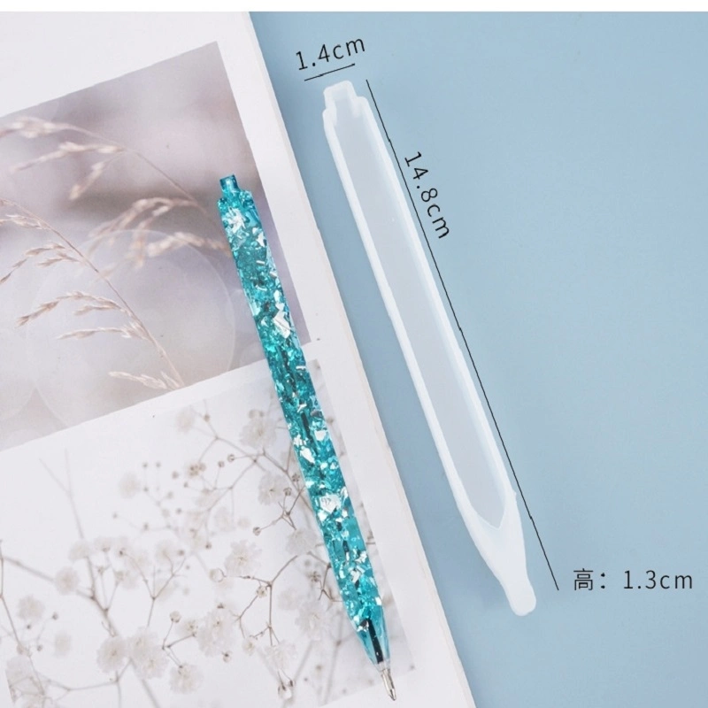 Silicone Resin Pen Molds Stationery Set for Office School