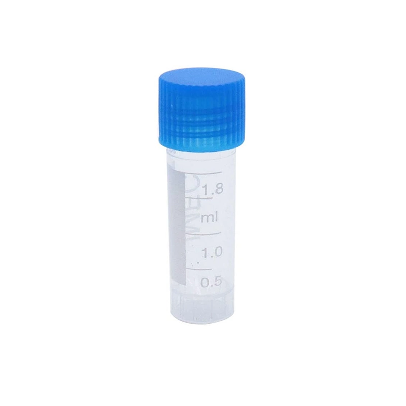 Disposable Lab Medical PP Plastic Cryovial Tube Freezing Tube 1.8ml 2ml 5ml 10ml Cryo Tube