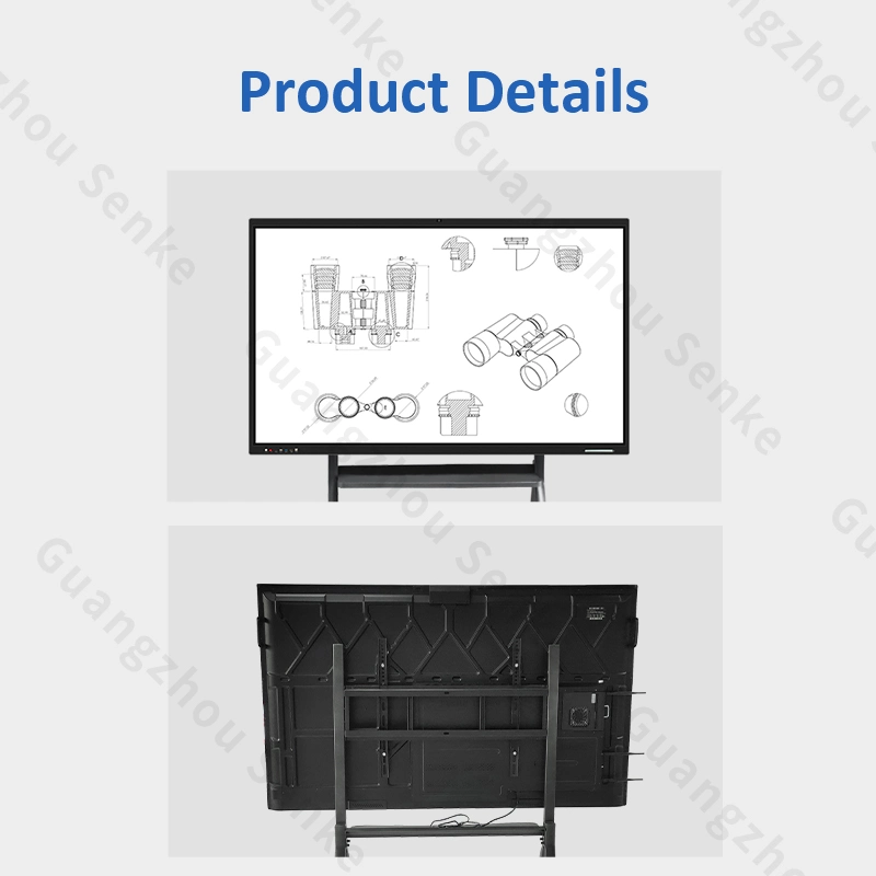 Senke Infrared Touch Screen All in One Smart Board Portable Interactive Whiteboard