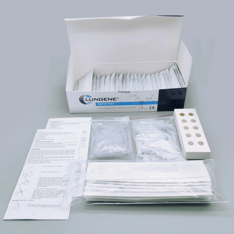 Clungene Antigen Schnelltest EU-Zertifizierung Speichel Antigen Diagnostic Rapid Testkit