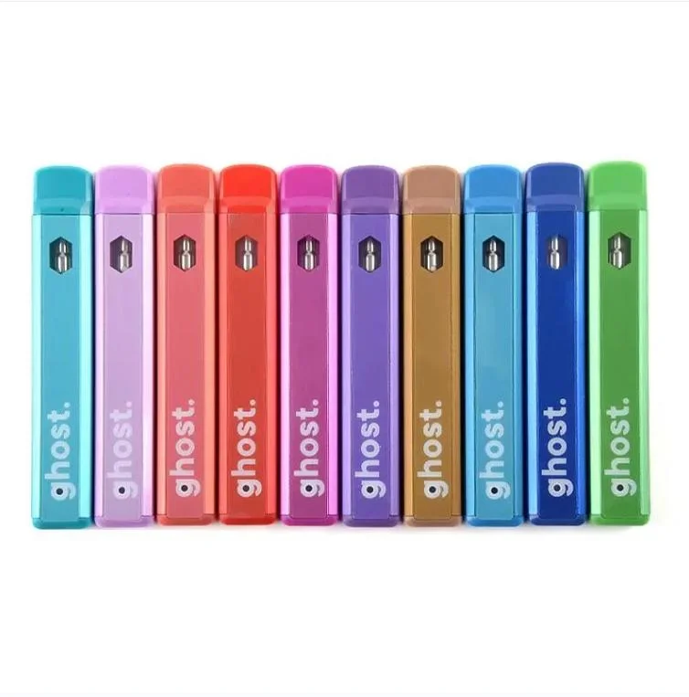 Empty Disposable/Chargeable Vape vape 1ml Prefilled Ceramic Carts 280mAh Rechargeable Battery Ghost Disposable/Chargeable