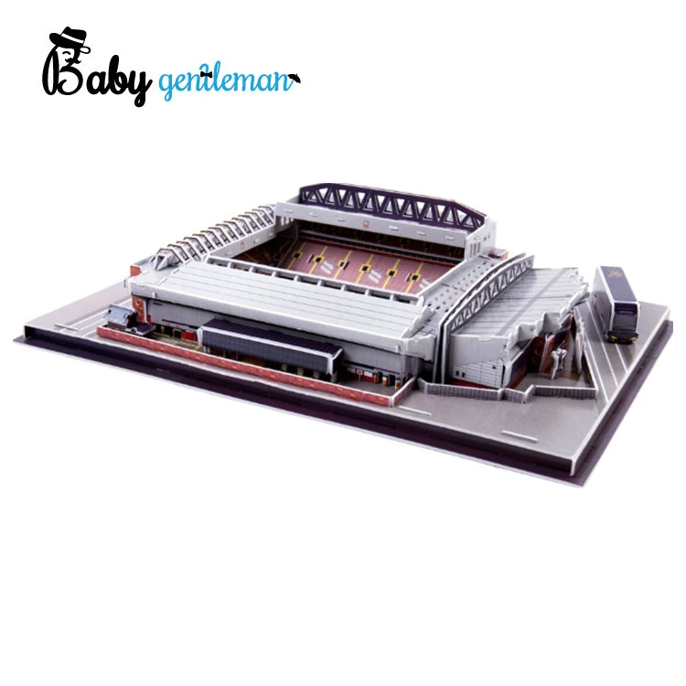 Custom Education Jigsaw Toy Signal Iduna Park Paper 3D Cardboard Puzzle for Kids Z14071g