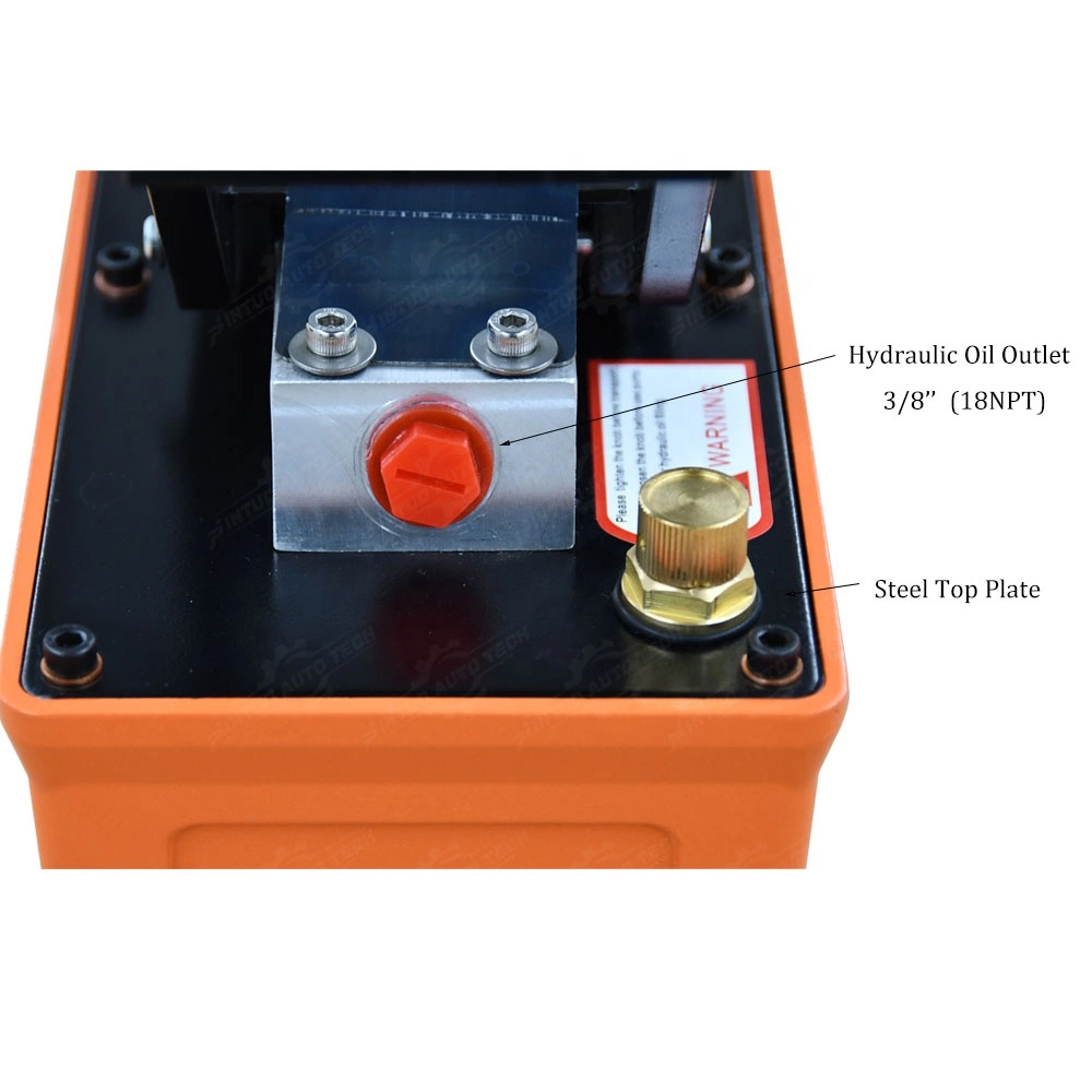 Manufactures Hydraulic Foot Pedal Air Pump for Car Bench