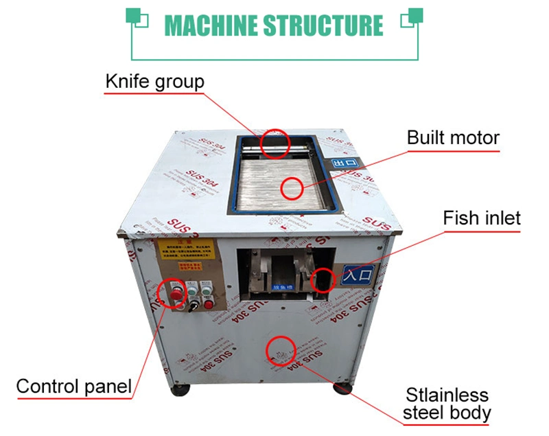 Waste Fish Slicer Machinesmoked Salmon Slicerfish Fillet Making Machine