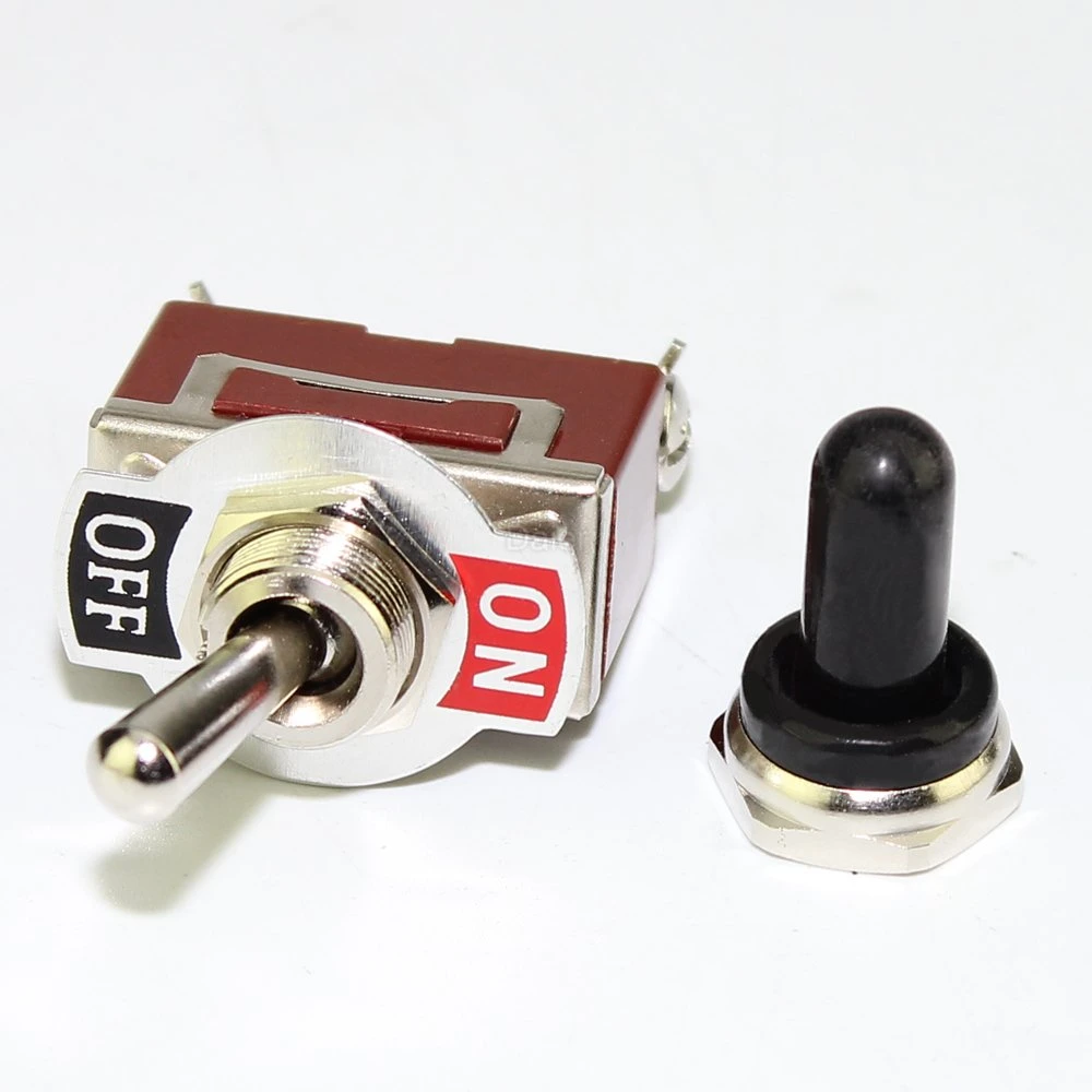 2 Pin on off 15A Kn3c Single Pole Toggle Switch