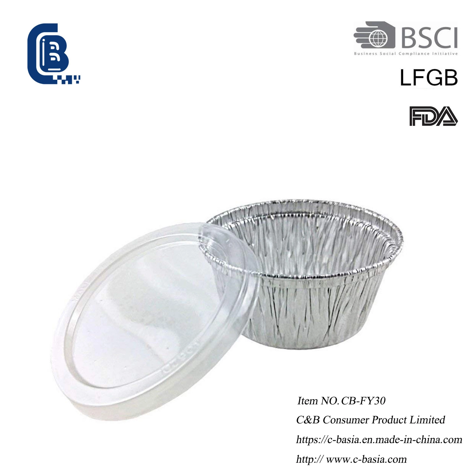 Disposable Aluminum Foil Baking Cakes, Muffins, Puddings, Pie Pans, Molds