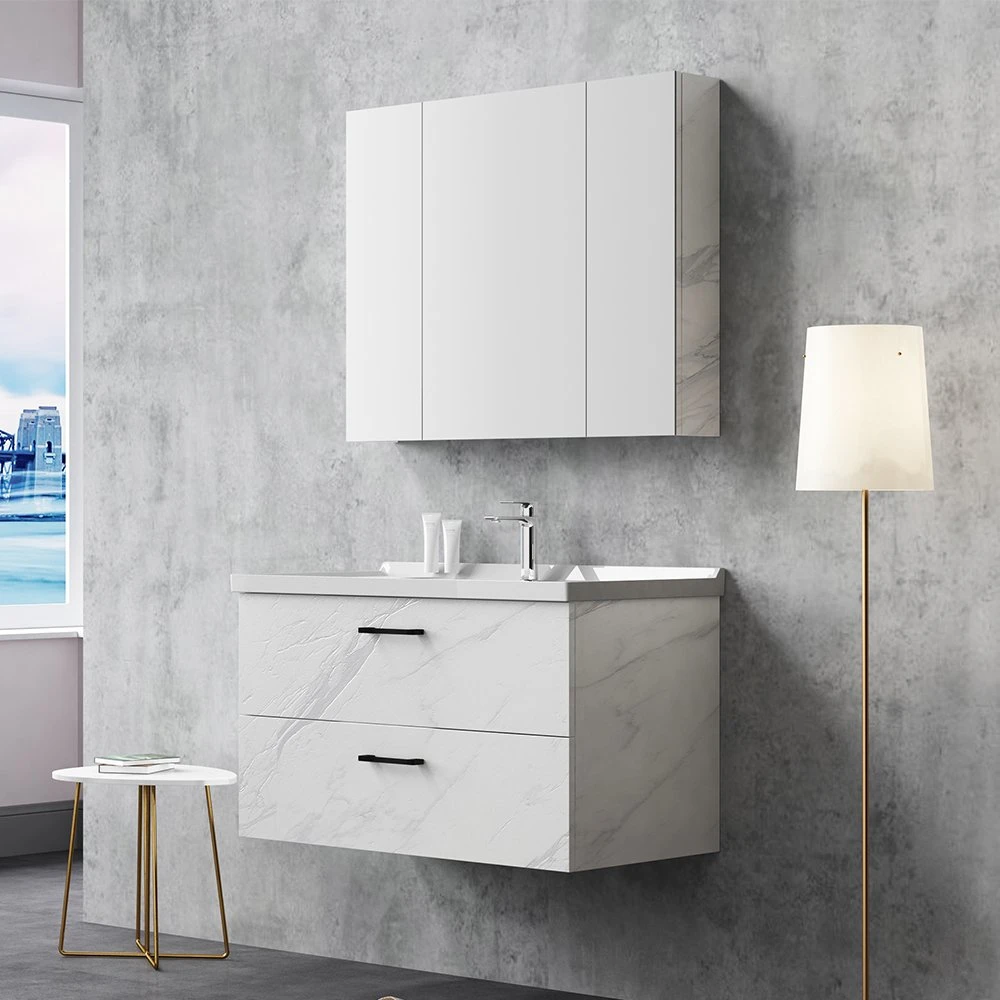 Competitive Price Directly Solid Wood Bathroom Furniture Bathroom Cabinet