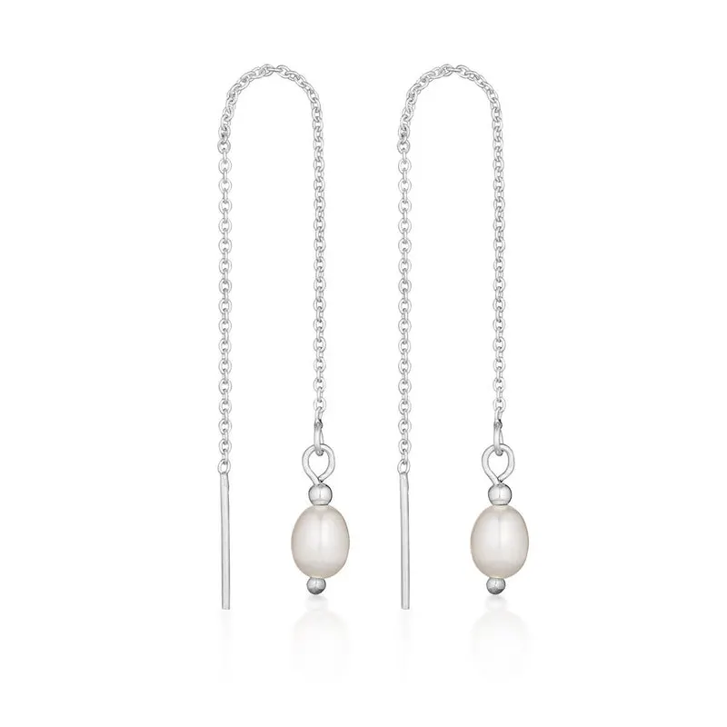 925 Sterling Serene Freshwater Pearl Tarrings