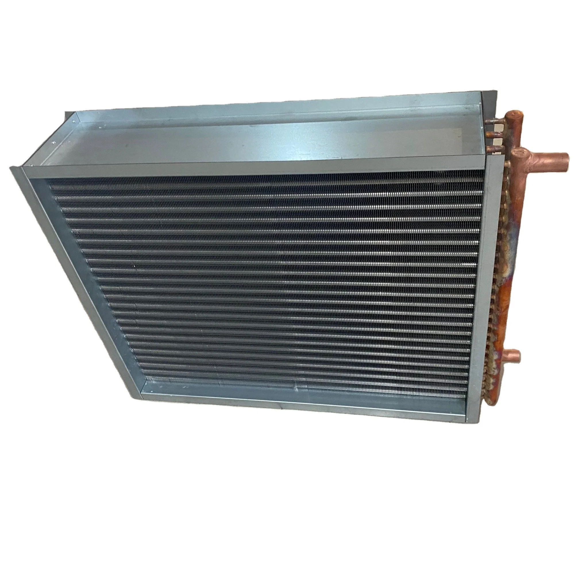 Intercambiador de calor de evaporador de cobre tipo de lámina de refrigeración