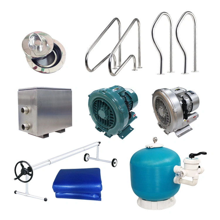 Full Set Swimming Pool Equipment Sand Filter Water Pump Lane Rope Accessories