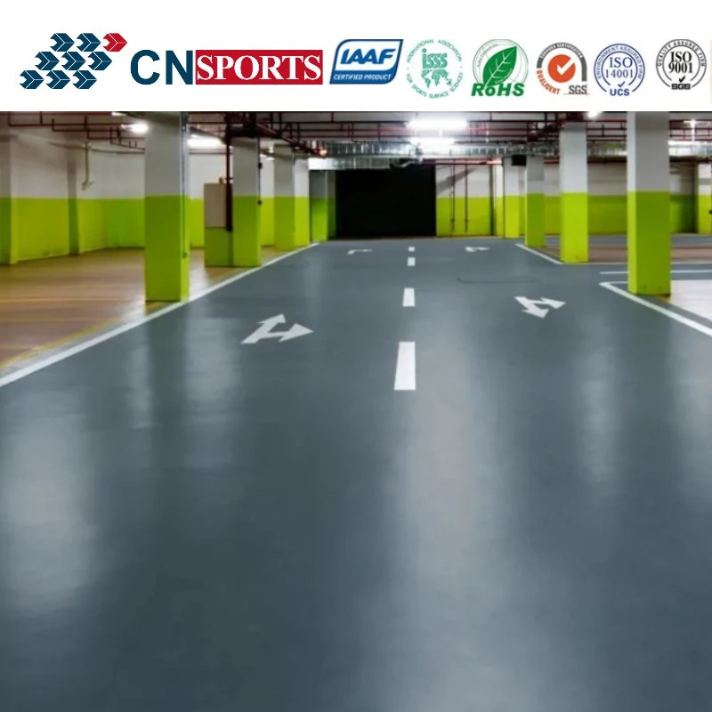 Easy Construction Dustproof and Soundproof Resilient Flooring