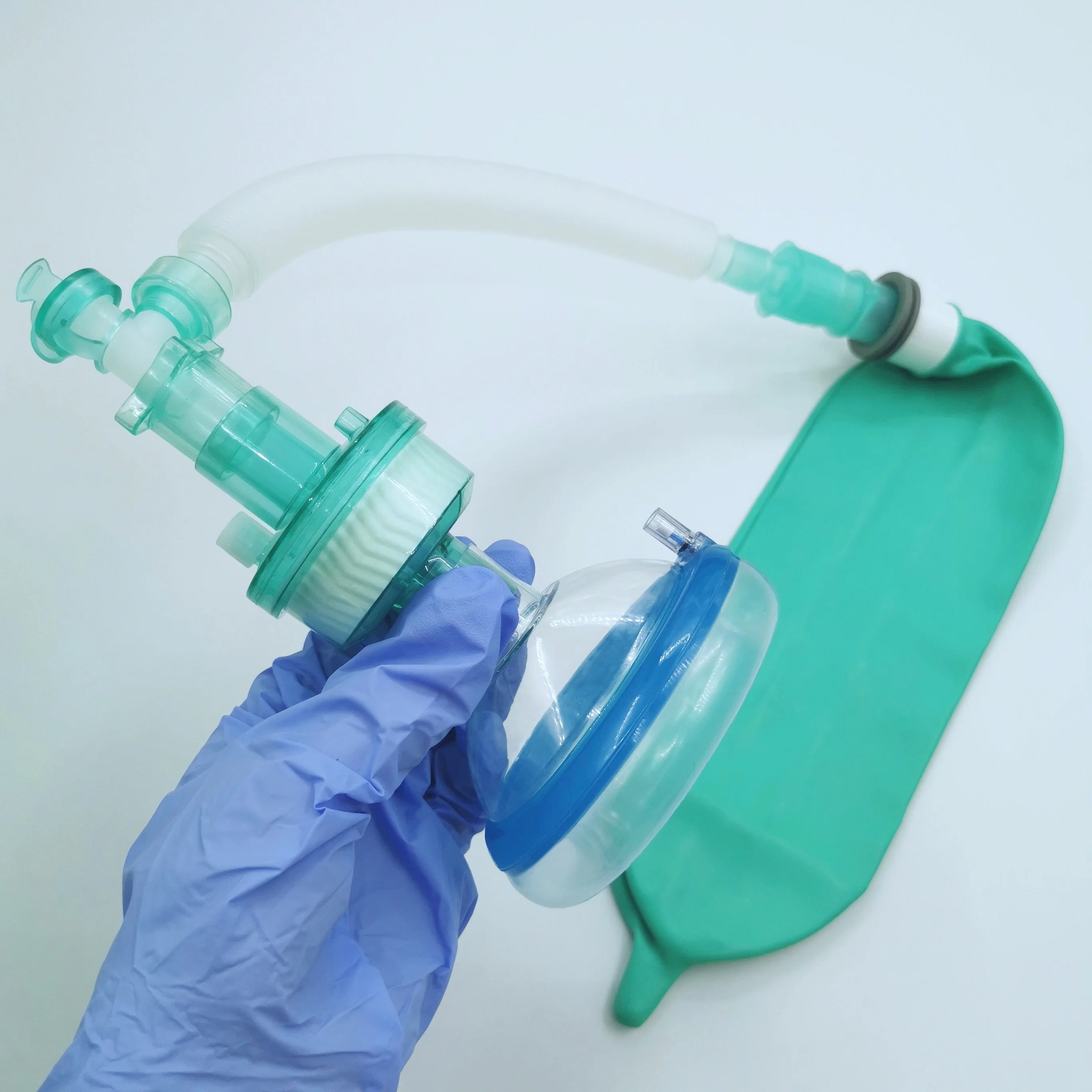 Sterile Hime with Pouch Bag Connected with Anesthesia Mask and Anesthesia Circuit