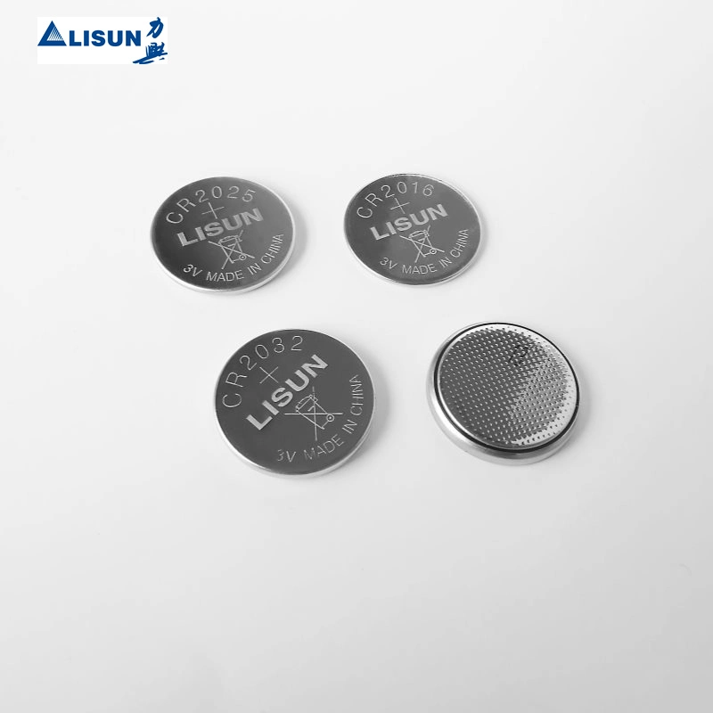 Lisun Brand Cr2025 150 mAh 3.0V Non Rechargeable Lithium Battery Button Cell for Remote Controller