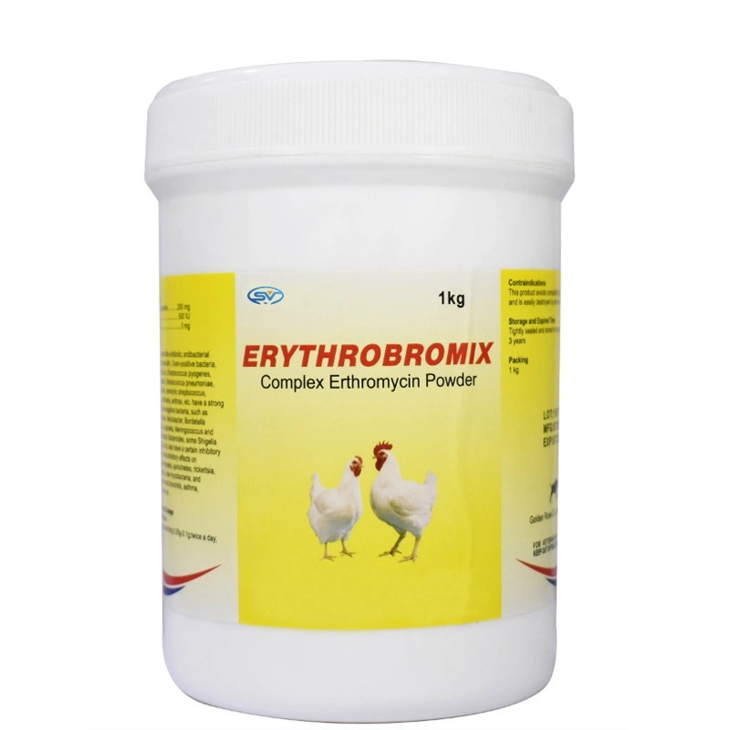 Ветеринарный лекарственный комплекс Erythromycin порошок Антибактериальный