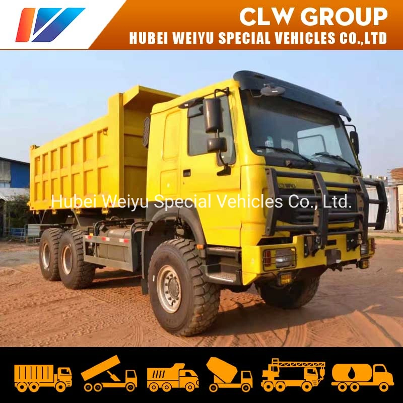 6X6 HOWO Muldenkipper Off Road Heavy Duty 6X6 Kipper Lkw