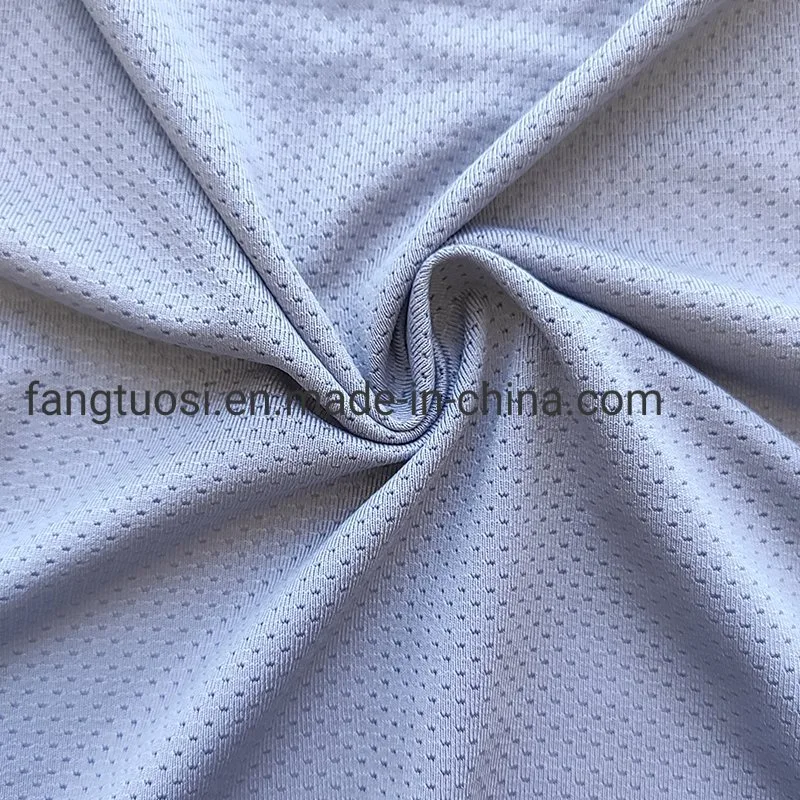 Breathable High Quality Polyester Spandex Knitted Mesh Fabric for Sportswear