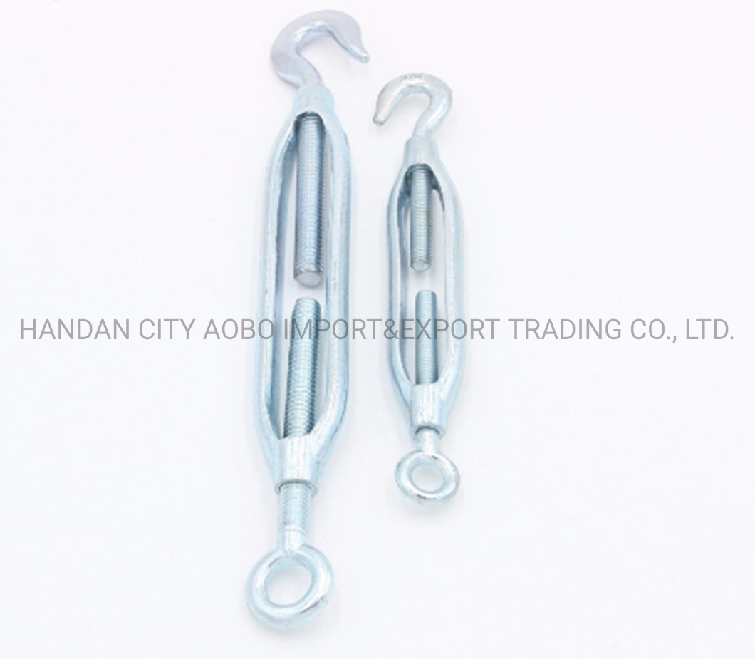 DIN1480 Galvanized Drop Forged Eye Hook Turnbuckle