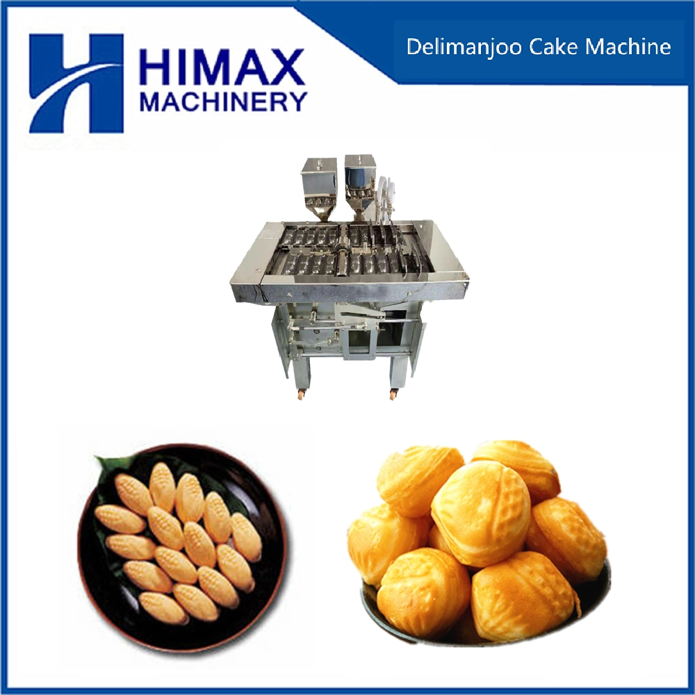 Mini Automatic Delimanjoo Fish Walnut Cake Mould Bakery Machine