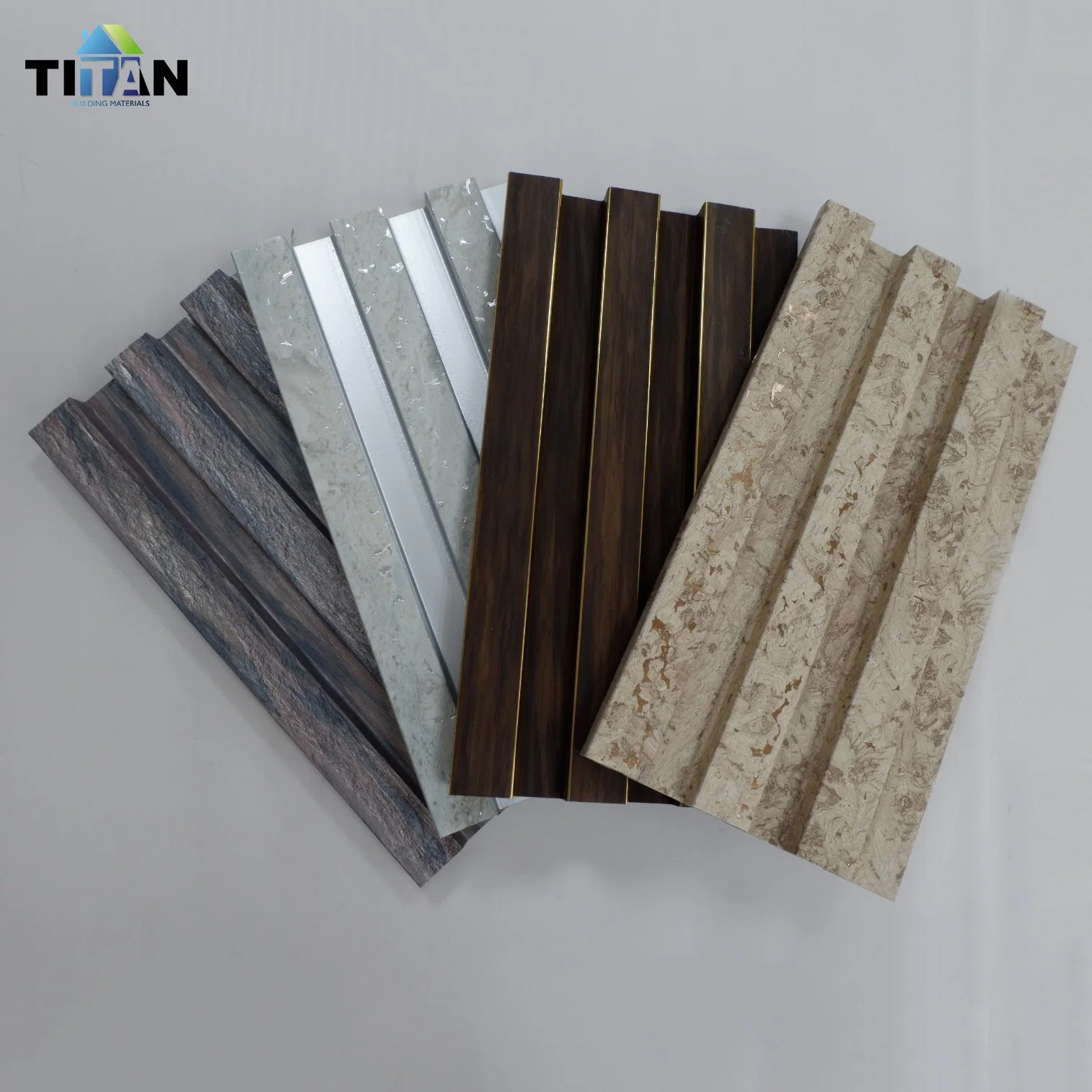 PVC Wall Panel Laminated Interior Decorate Materials PS Ceiling Panel Wood