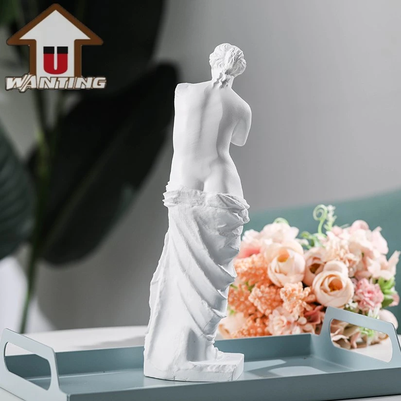 Wholesale/Supplier White De Milo Venus Statue Garden Sculpture Resin European Style Souvenir