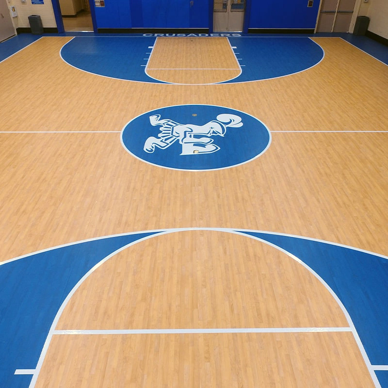 Easy Installation Anti-Static PVC Plastic Flooring for Sports Court