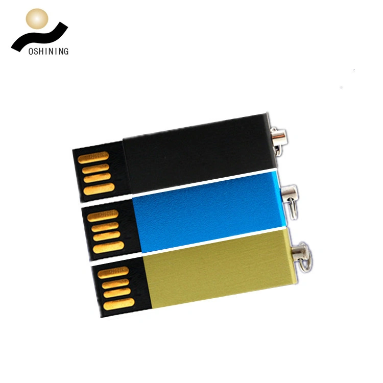 Pivot de métal Pen Drive Custom rotation de disque USB (USB-MT405)