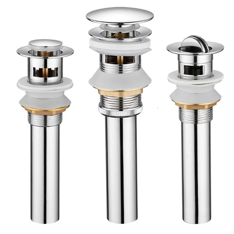 Bathroom Accessories Antique Brass Shower Drainer Filter Wash Basins Pop up Drain with Overflow for Bathroom and Kitchen Sink