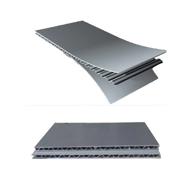 Factory Supply Colorful PE PVDF Coating Accp Panels 3mm 4mm Aluminum Corrugated Composite Panel Price List with 1.22*2.44m Standard Size