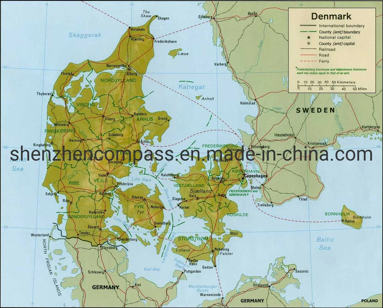 L'expédition au Danemark à partir de la Chine/expédition de marchandises Prix à partir de Tianjin/Qingdao/Shanghai au DANEMARK/FINLANDE/Aarhus/helsinki/le fret aérien à partir de Shenzhen à Copenhague