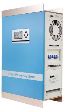 Prix d'usine bas Système d'énergie solaire hybride résidentiel ou commercial, connecté au réseau ou hors réseau, avec onduleur intégré et contrôleur de charge.