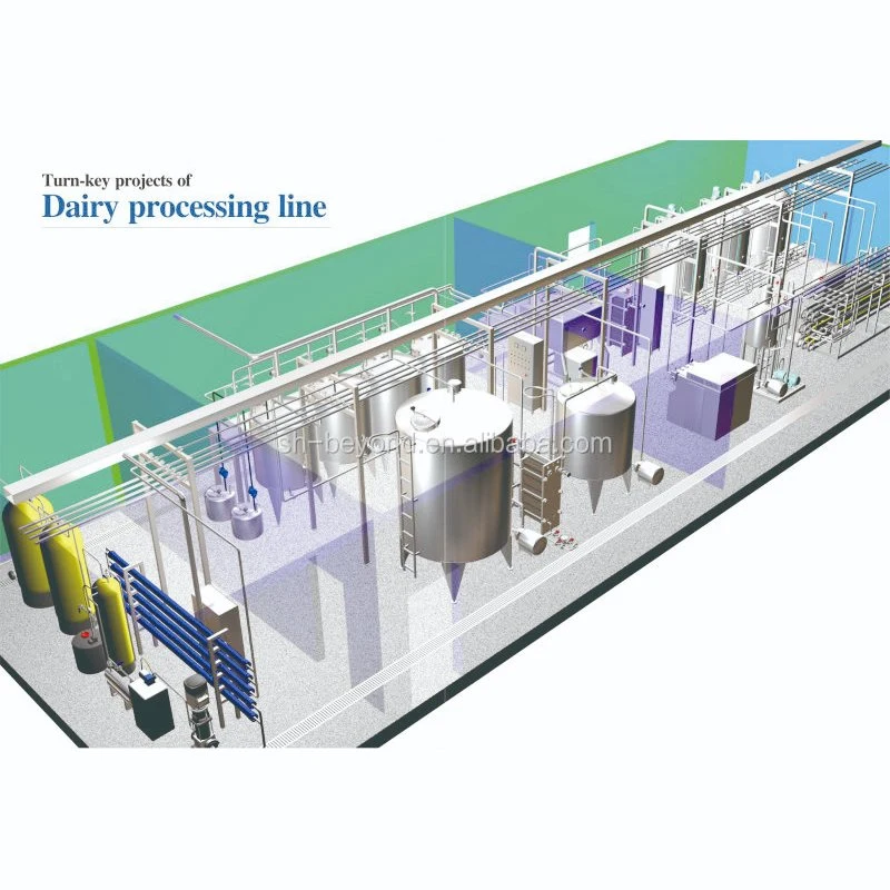 Vollautomatische Steuerung und elektrische Steuerung HTST 5sections Pasteurisierung Der Milchmaschine