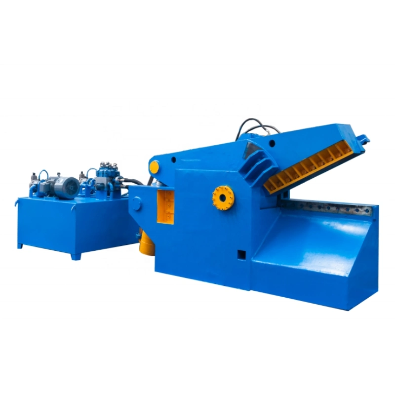 High quality/High cost performance  Hydraulic Recycling Heavy Duty Scrap Metal Aluminum Steel Iron Plate Recycling Shearing Machine Alligator Cutting Shear