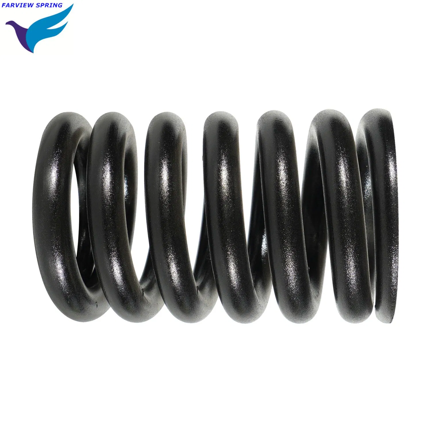 Stainless Steel Special-Shaped Spring Black Zinc Coil Extension Spring Hardware Fastener