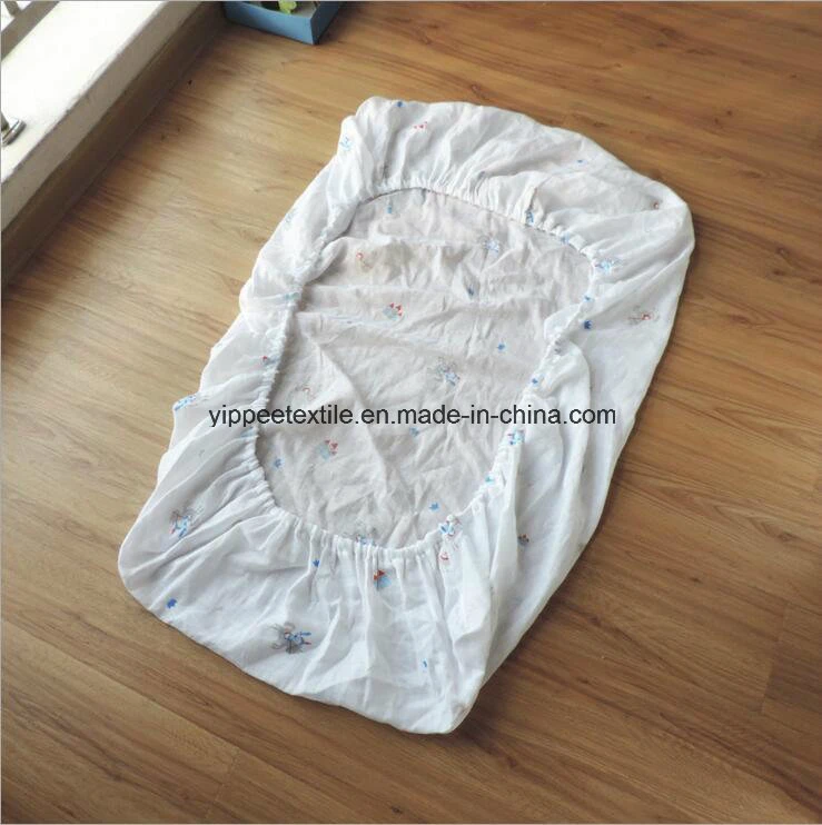 100% Cotton Muslin Crib Fitted Sheet