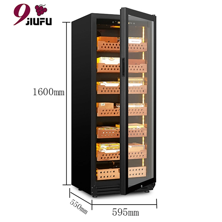 Réfrigérateur en gros Cigar Humidor Professional Cigar Cooler 288L commandé électronique Réfrigérateur Humidor à cigares