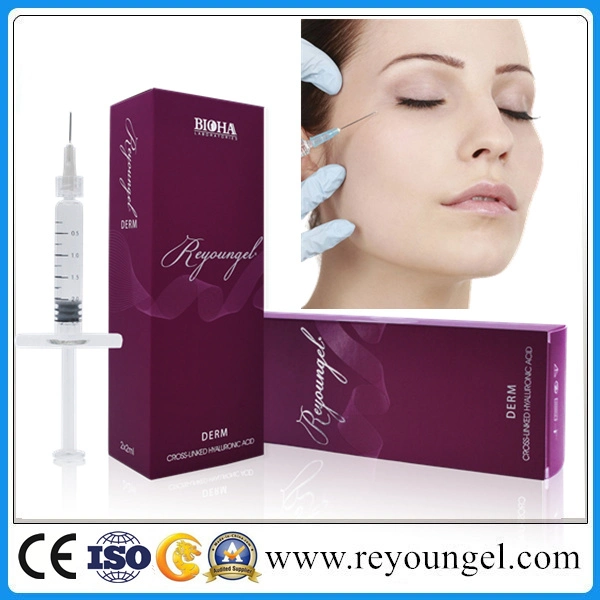 Reyoungel Cross-Linked relleno dérmico de ácido hialurónico para Anti-Wrinkles