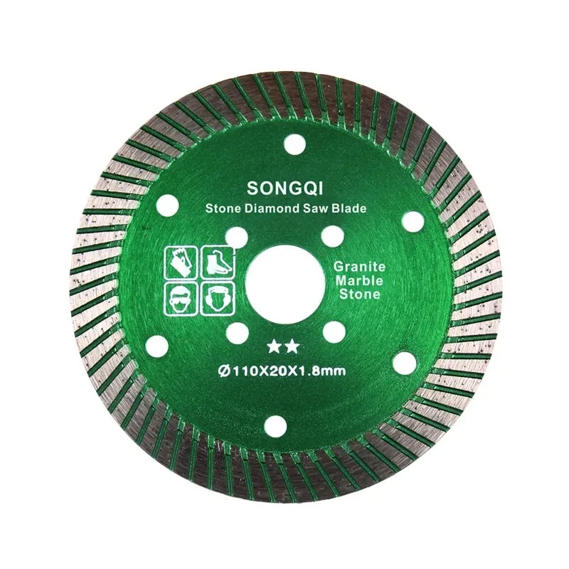 Songqi 110mm Diamond Cutting Blade with Multi Holes Diamond Saw Blade for Marble Granite Masonry