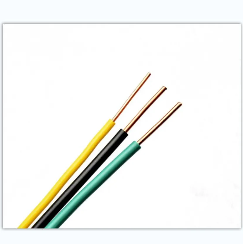 Wire Single Core Industrial Electric Power Cable with PVC Insulation